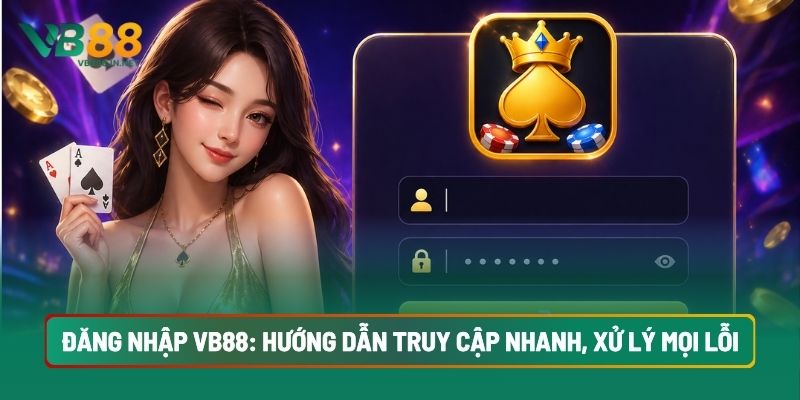 Đăng Nhập VB88 1 Đăng Nhập VB88: Hướng Dẫn Truy Cập Nhanh, Xử Lý Mọi Lỗi